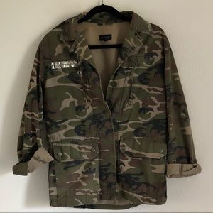 Topshop Camo Jacket